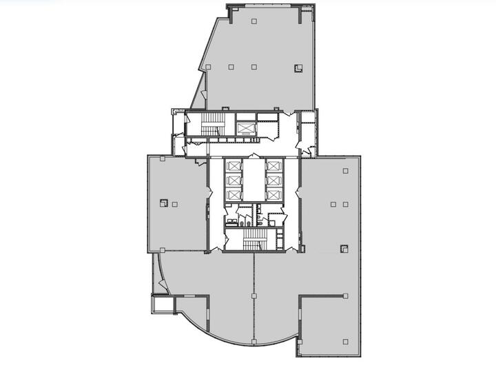 План 16 этажа бизнес-центра Royal Plaza. Скриншот: страница royal-plaza.of.by
